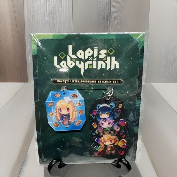 Lapis x Labyrinth Mayor's Little Treasures Keychain Set Pre-order Bonus NIS